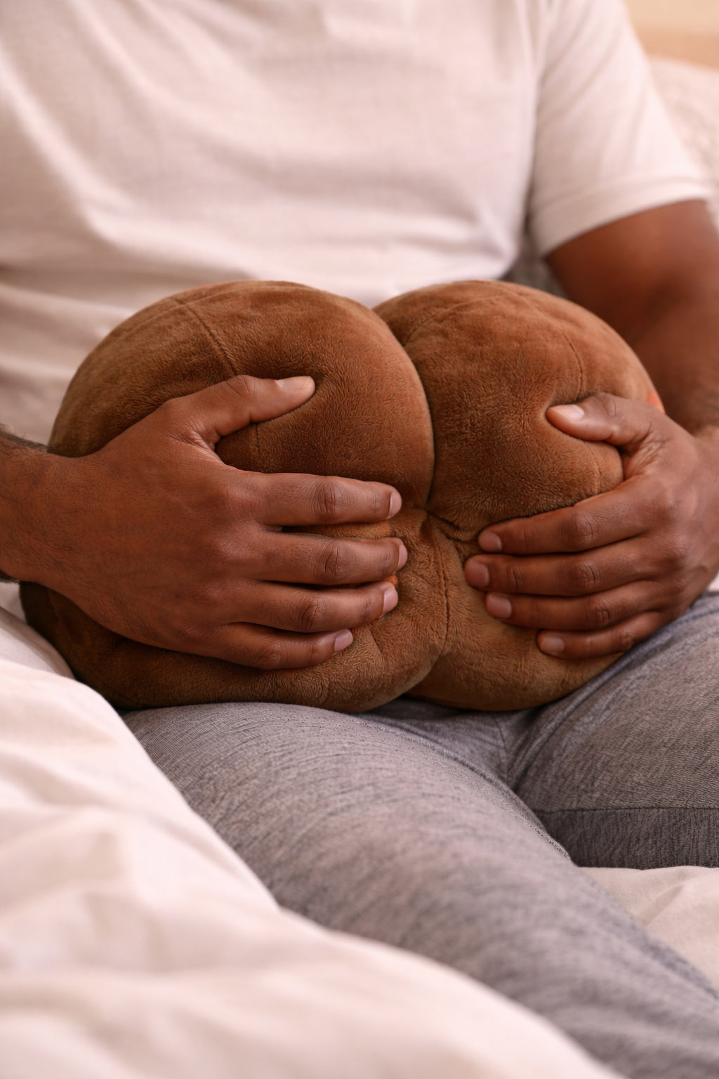 The Original Pillow Booty Plushie - Chocolate