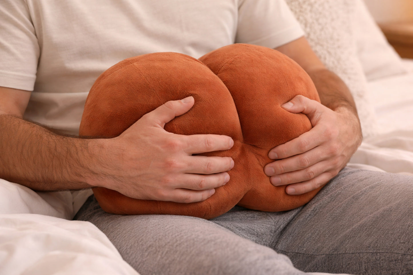 The Original Plush Pillow Booty-Cinnamon